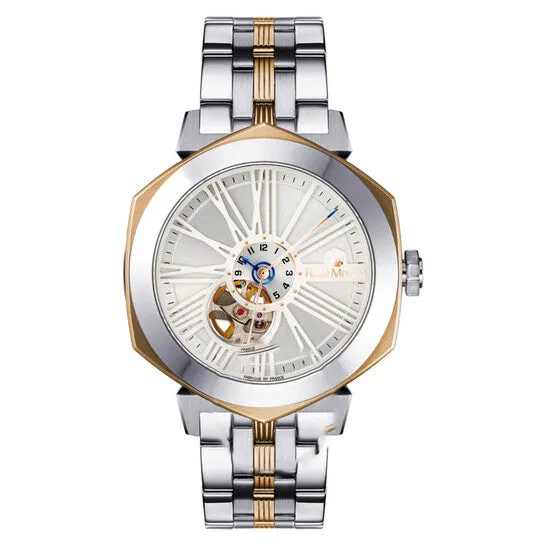 Original Ren Mouris Mythique GMT Silvertone Dial Mens Watch 70108RM3 JMS always Rings Original Ren Mouris Mythique GMT Silvertone Dial Mens Watch 70108RM3 JMS always Rings