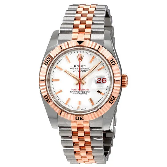Original Rolex Datejust White Index Dial 18k Rose Gold TurnoGraph Bezel Jubilee Bracelet Mens Watch 116261WSJ JMS always Bracelets Original Rolex Datejust White Index Dial 18k Rose Gold TurnoGraph Bezel Jubilee Bracelet Mens Watch 116261WSJ JMS always Bracelets