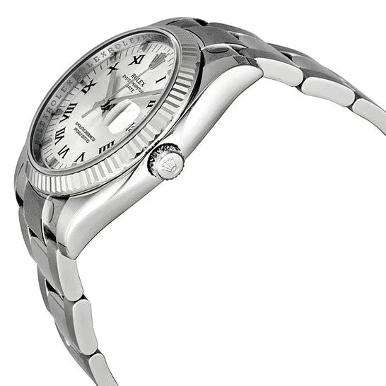 Original Rolex Oyster Perpetual Date 34 Silver Dial Stainless Steel Bracelet Automatic Mens Watch 115234SRO JMS always Bracelets Original Rolex Oyster Perpetual Date 34 Silver Dial Stainless Steel Bracelet Automatic Mens Watch 115234SRO JMS always Bracelets