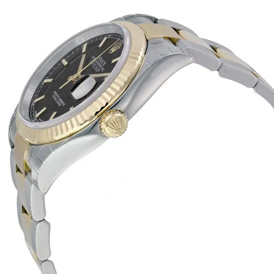 Original Rolex Oyster Perpetual Datejust 36 Black Dial Stainless Steel and 18K Yellow Gold Bracelet Automatic Mens Watch 116233BKSO JMS always Bracelets Original Rolex Oyster Perpetual Datejust 36 Black Dial Stainless Steel and 18K Yellow Gold Bracelet Automatic Mens Watch 116233BKSO JMS always Bracelets