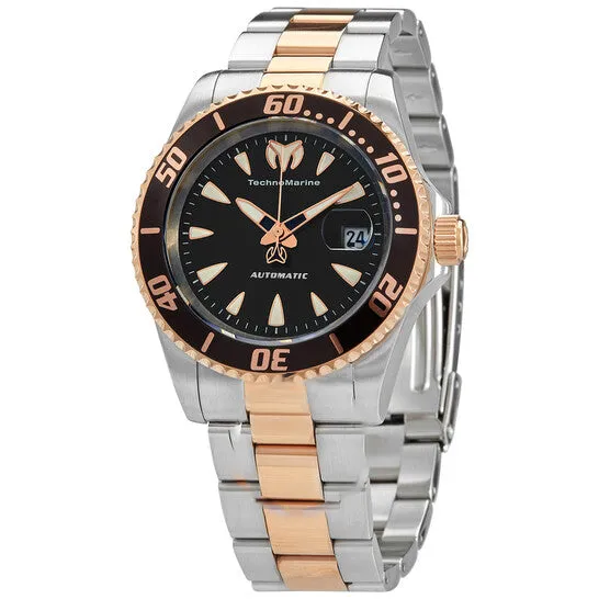 Original Technomarine Manta Collection Sea Automatic Black Dial Watch TM219071 JMS always Watches Original Technomarine Manta Collection Sea Automatic Black Dial Watch TM219071 JMS always Watches