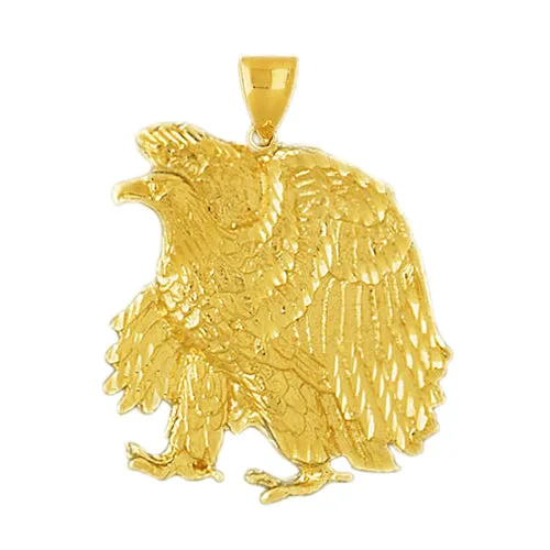 PreStyled Sets Goldia 14K Gold Proud Eagle Pendant