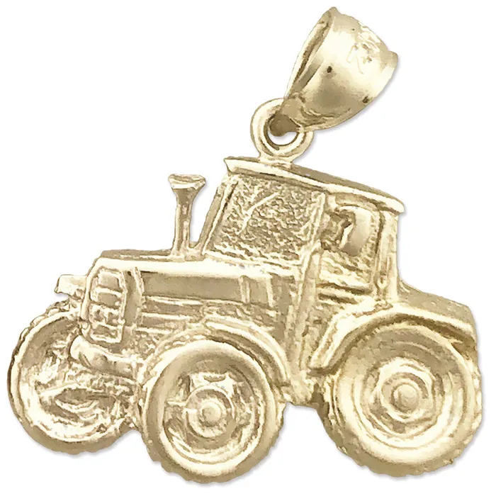 PreStyled Sets Goldia 14K Gold Tractor Pendant