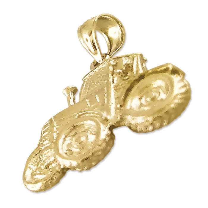 PreStyled Sets Goldia 14K Gold Tractor Pendant
