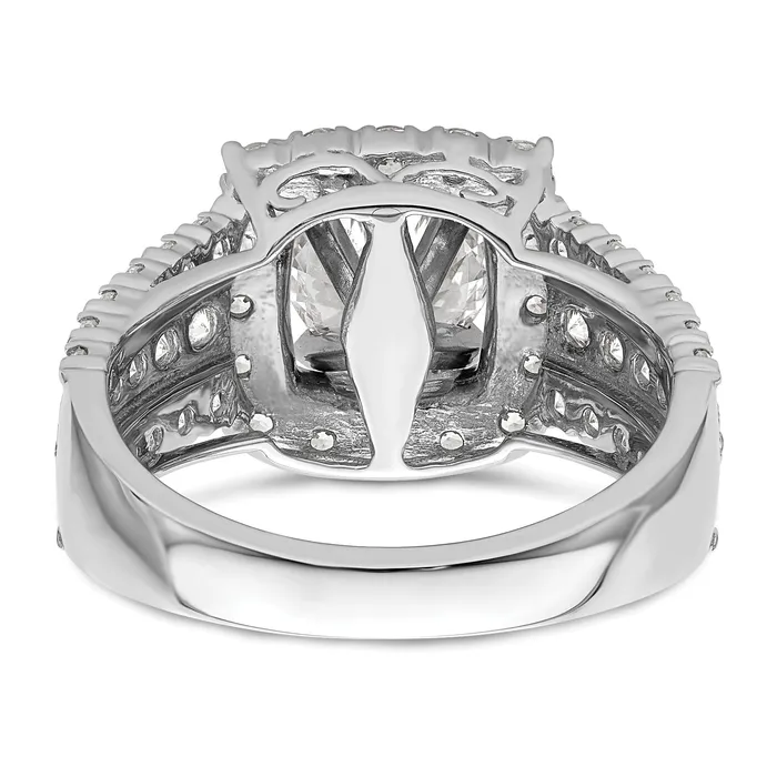 Rings Goldia 14k White Gold 1 13 Ct Lab Grown Diamond VSSI G 1 Ct Center Round Engagement Ring