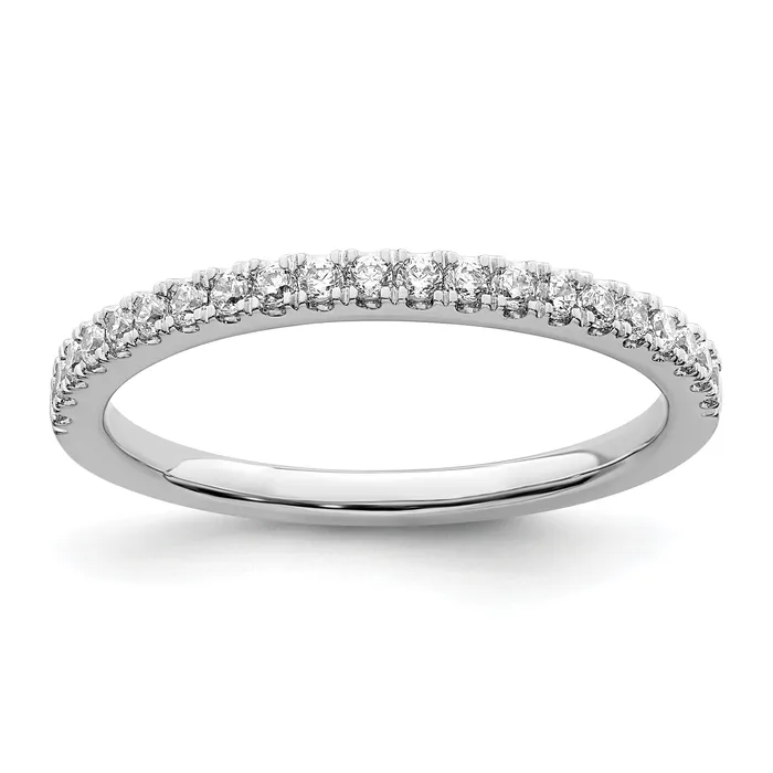 Rings Goldia 14k White Gold 14 Ct Lab Grown Diamond VSSI G Wedding Band Ring Rings Goldia 14k White Gold 14 Ct Lab Grown Diamond VSSI G Wedding Band Ring