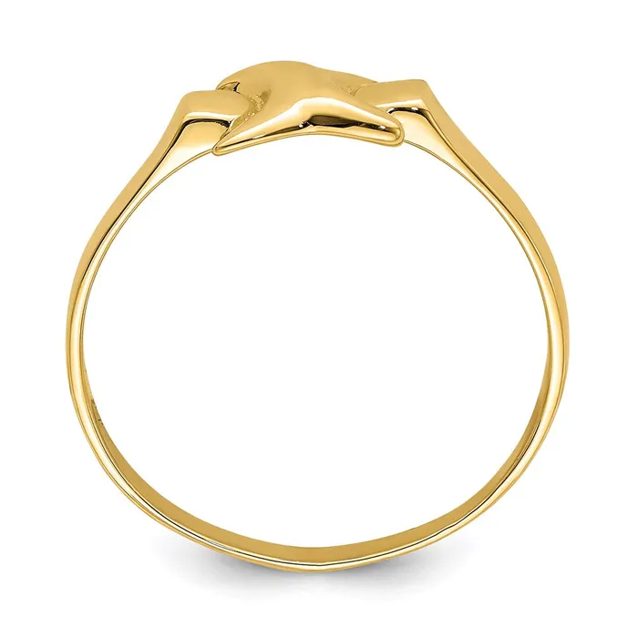Rings Goldia 14K Yellow Gold Polished XFreeform Ring