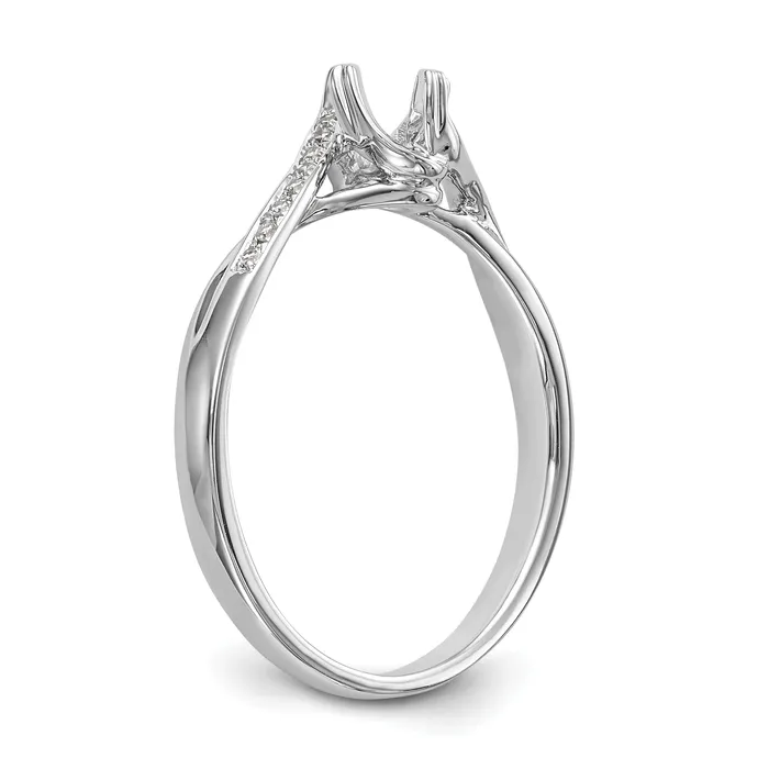 Rings Goldia First Promise 14k White Gold 13 Ct Lab Grown Diamond VSSI G Petite Engagement Ring