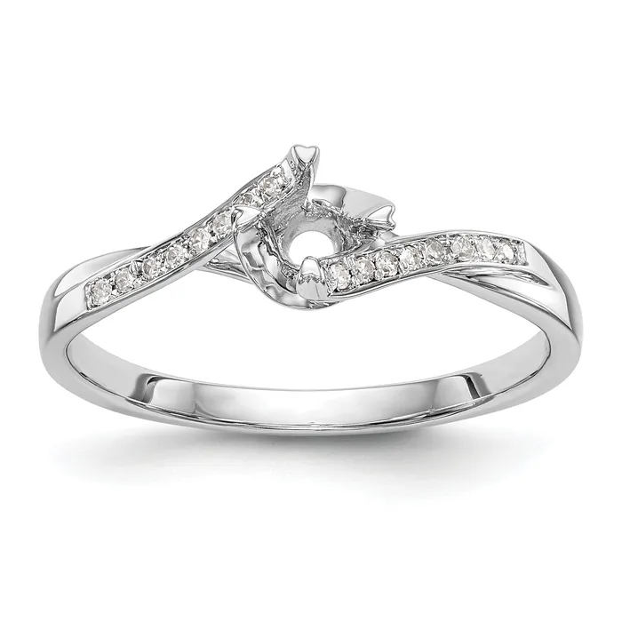 Rings Goldia First Promise 14k White Gold 13 Ct Lab Grown Diamond VSSI G Petite Engagement Ring
