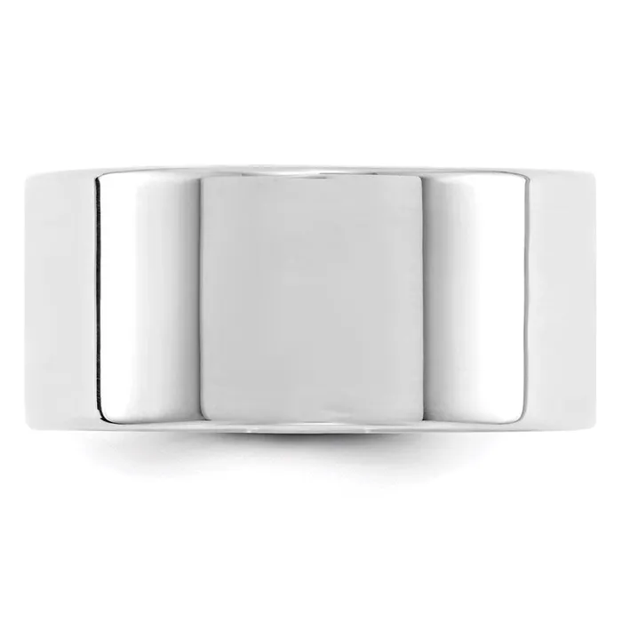 Rings Goldia Solid 10K White Gold 10mm Light Weight Flat MensWomens Wedding Band Ring Size 85 Rings Goldia Solid 10K White Gold 10mm Light Weight Flat MensWomens Wedding Band Ring Size 85