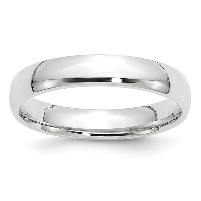 Rings Goldia Solid 10K White Gold 4mm Light Weight Comfort Fit MensWomens Wedding Band Ring Size 65 Rings Goldia Solid 10K White Gold 4mm Light Weight Comfort Fit MensWomens Wedding Band Ring Size 65