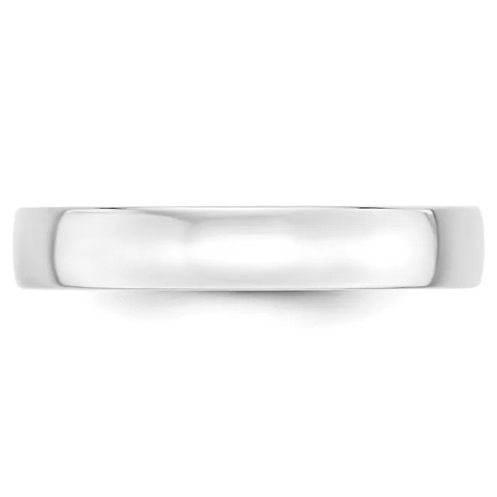 Rings Goldia Solid 10K White Gold 4mm Light Weight Comfort Fit MensWomens Wedding Band Ring Size 65 Rings Goldia Solid 10K White Gold 4mm Light Weight Comfort Fit MensWomens Wedding Band Ring Size 65