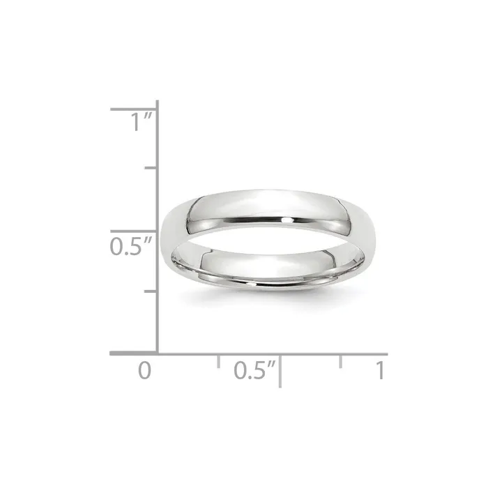 Rings Goldia Solid 10K White Gold 4mm Light Weight Comfort Fit MensWomens Wedding Band Ring Size 65 Rings Goldia Solid 10K White Gold 4mm Light Weight Comfort Fit MensWomens Wedding Band Ring Size 65