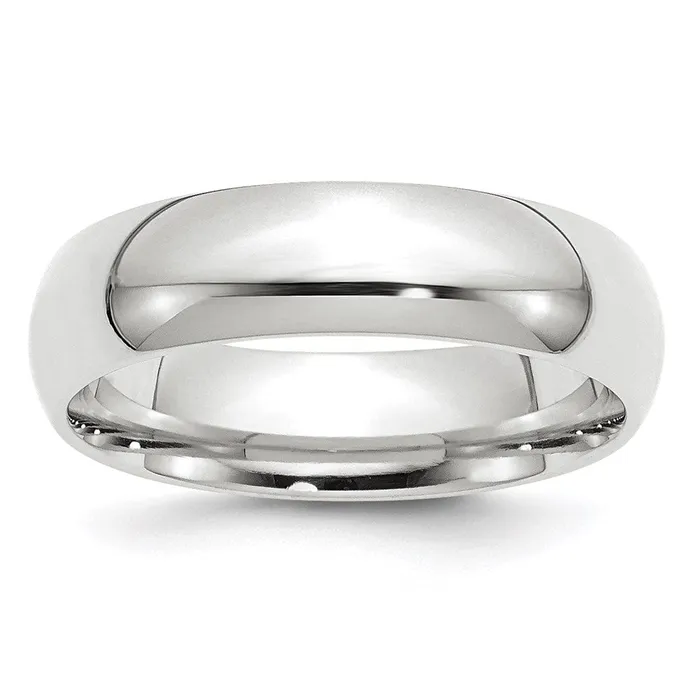 Rings Goldia Solid 10K White Gold 6mm Standard Comfort Fit MensWomens Wedding Band Ring Size 125 Rings Goldia Solid 10K White Gold 6mm Standard Comfort Fit MensWomens Wedding Band Ring Size 125