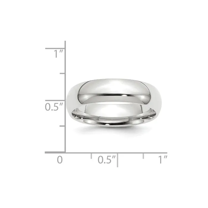 Rings Goldia Solid 10K White Gold 6mm Standard Comfort Fit MensWomens Wedding Band Ring Size 125 Rings Goldia Solid 10K White Gold 6mm Standard Comfort Fit MensWomens Wedding Band Ring Size 125