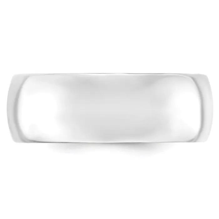 Rings Goldia Solid 10K White Gold 8mm Standard Comfort Fit MensWomens Wedding Band Ring Size 135 Rings Goldia Solid 10K White Gold 8mm Standard Comfort Fit MensWomens Wedding Band Ring Size 135
