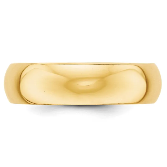 Rings Goldia Solid 10K Yellow Gold 6mm HalfRound Wedding MensWomens Wedding Band Ring Size 45 Rings Goldia Solid 10K Yellow Gold 6mm HalfRound Wedding MensWomens Wedding Band Ring Size 45
