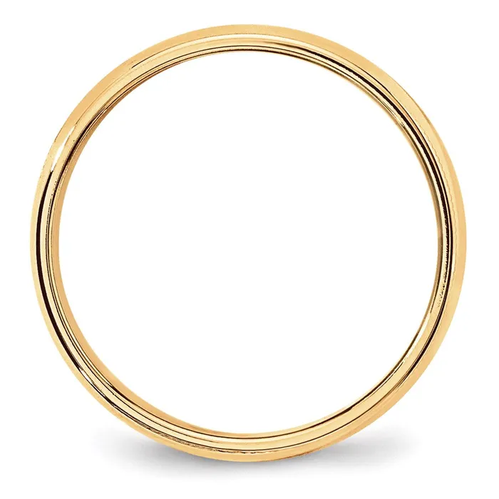 Rings Goldia Solid 10K Yellow Gold 6mm Light Weight Milgrain Half Round MensWomens Wedding Band Ring Size 65 Rings Goldia Solid 10K Yellow Gold 6mm Light Weight Milgrain Half Round MensWomens Wedding Band Ring Size 65