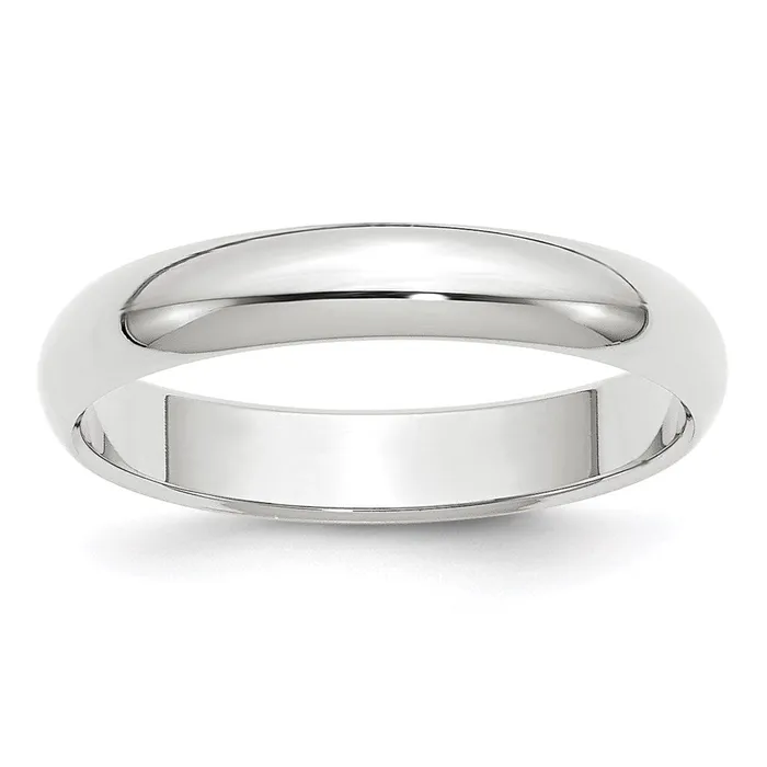 Rings Goldia Solid 10K Yellow Gold White Gold 4mm HalfRound MensWomens Wedding Band Ring Size 115 Rings Goldia Solid 10K Yellow Gold White Gold 4mm HalfRound MensWomens Wedding Band Ring Size 115