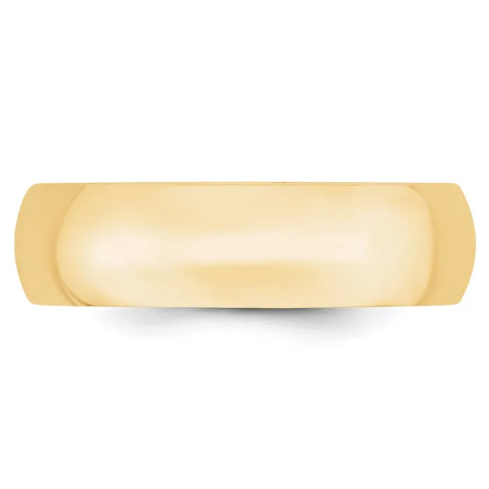 Rings Goldia Solid 14K Yellow Gold 6mm Light Weight Comfort Fit MensWomens Wedding Band Ring Size 11 Rings Goldia Solid 14K Yellow Gold 6mm Light Weight Comfort Fit MensWomens Wedding Band Ring Size 11