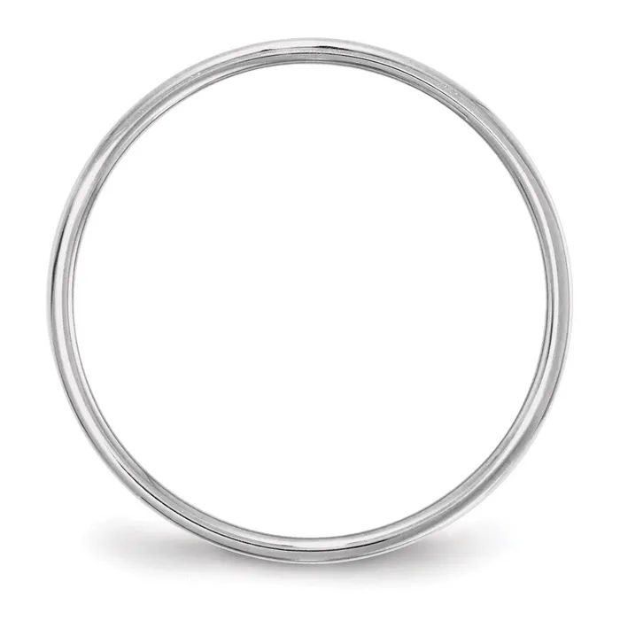 Rings Goldia Solid 18K White Gold 5mm Light Weight Flat MensWomens Wedding Band Ring Size 75 Rings Goldia Solid 18K White Gold 5mm Light Weight Flat MensWomens Wedding Band Ring Size 75