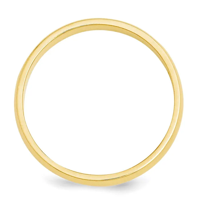 Rings Goldia Solid 18K Yellow Gold 3mm HalfRound Wedding MensWomens Wedding Band Ring Size 115 Rings Goldia Solid 18K Yellow Gold 3mm HalfRound Wedding MensWomens Wedding Band Ring Size 115