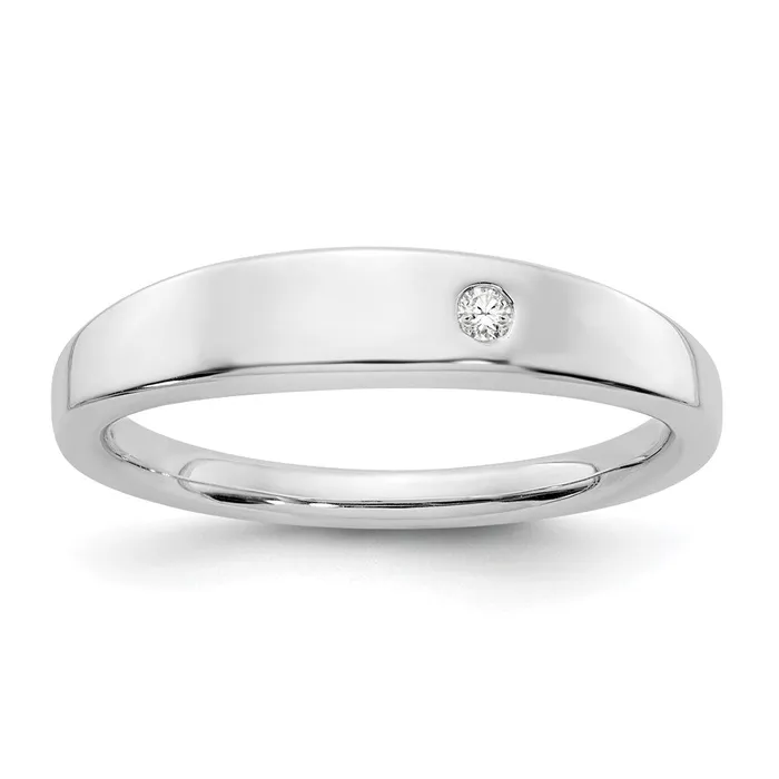 Rings Goldia White Ice Sterling Silver Rhodiumplated Diamond Ring