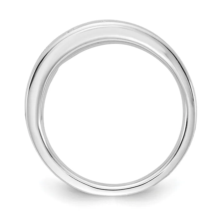 Rings Goldia White Ice Sterling Silver Rhodiumplated Diamond Ring