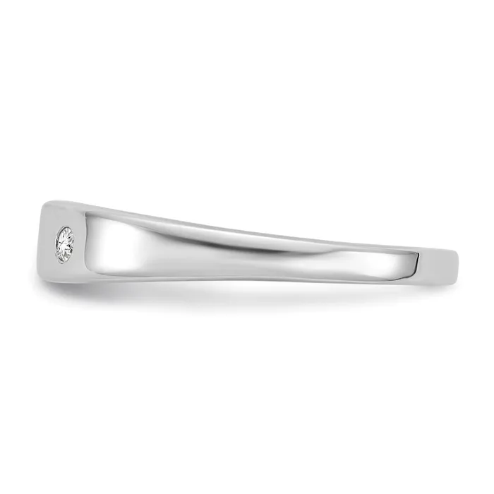Rings Goldia White Ice Sterling Silver Rhodiumplated Diamond Ring