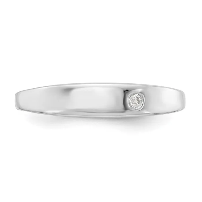 Rings Goldia White Ice Sterling Silver Rhodiumplated Diamond Ring