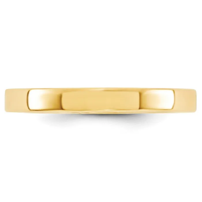 Rings Solid 10K Yellow Gold 3mm Standard Flat Comfort Fit MensWomens Wedding Band Ring Size 6 Goldia Rings Solid 10K Yellow Gold 3mm Standard Flat Comfort Fit MensWomens Wedding Band Ring Size 6 Goldia