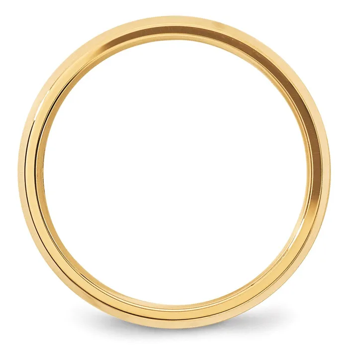 Rings Solid 10K Yellow Gold 5mm Bevel Edge Comfort Fit MensWomens Wedding Band Ring Size 115 Goldia Rings Solid 10K Yellow Gold 5mm Bevel Edge Comfort Fit MensWomens Wedding Band Ring Size 115 Goldia
