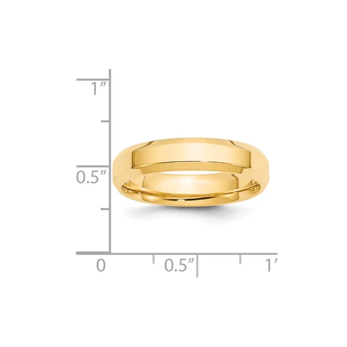 Rings Solid 10K Yellow Gold 5mm Bevel Edge Comfort Fit MensWomens Wedding Band Ring Size 115 Goldia Rings Solid 10K Yellow Gold 5mm Bevel Edge Comfort Fit MensWomens Wedding Band Ring Size 115 Goldia
