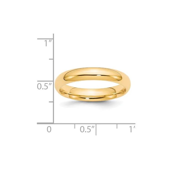 Solid 10K Yellow Gold 4mm Comfort Fit MensWomens Wedding Band Ring Size 11 Goldia Rings Solid 10K Yellow Gold 4mm Comfort Fit MensWomens Wedding Band Ring Size 11 Goldia Rings