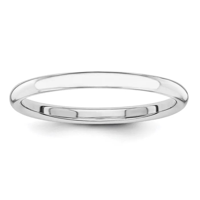 Solid 10K Yellow Gold White Gold Polished 2mm MensWomens Wedding Band Ring Size 65 Goldia Rings Solid 10K Yellow Gold White Gold Polished 2mm MensWomens Wedding Band Ring Size 65 Goldia Rings