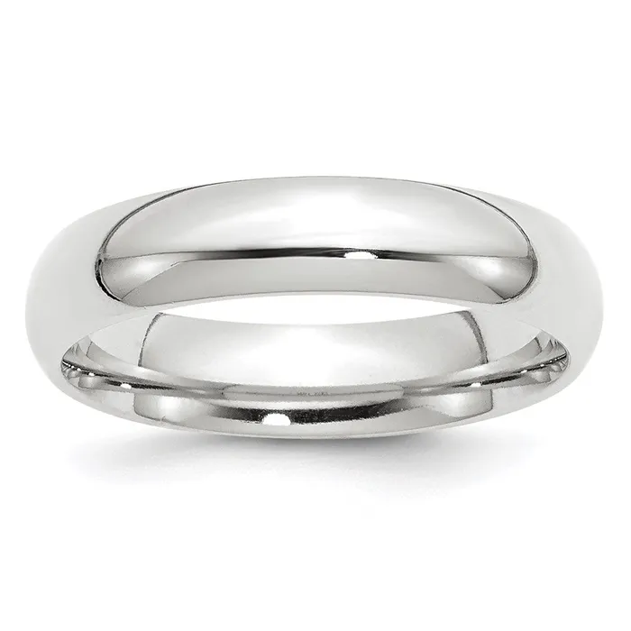 Solid 14K Yellow Gold White Gold 5mm Comfort Fit MensWomens Wedding Band Ring Size 105 Goldia Rings Solid 14K Yellow Gold White Gold 5mm Comfort Fit MensWomens Wedding Band Ring Size 105 Goldia Rings