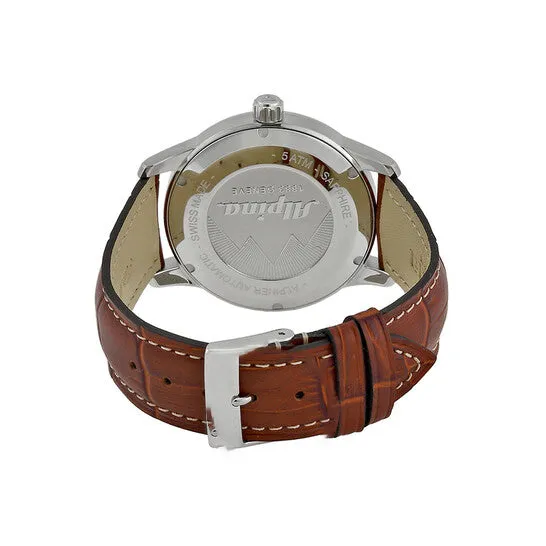 Watches JMS always Original Alpina Alpiner Automatic Grey Dial Brown Leather Mens Watch AL525VG4E6 Watches JMS always Original Alpina Alpiner Automatic Grey Dial Brown Leather Mens Watch AL525VG4E6