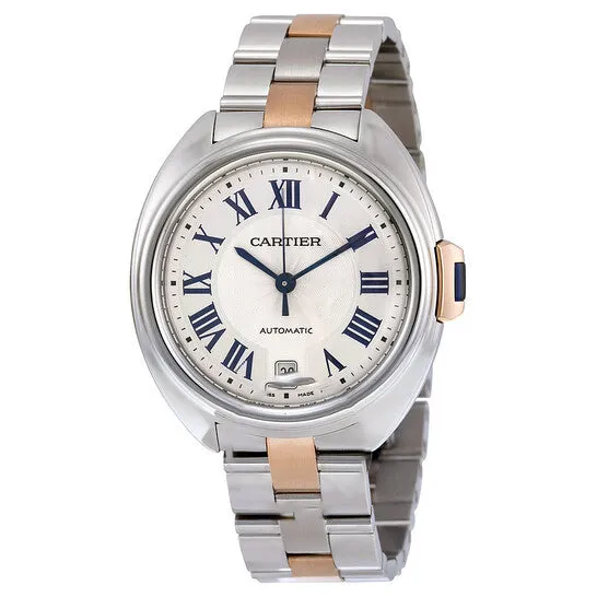 Watches JMS always Original Cartier Cle Automatic Silver Dial Ladies Watch W2CL0003 Watches JMS always Original Cartier Cle Automatic Silver Dial Ladies Watch W2CL0003