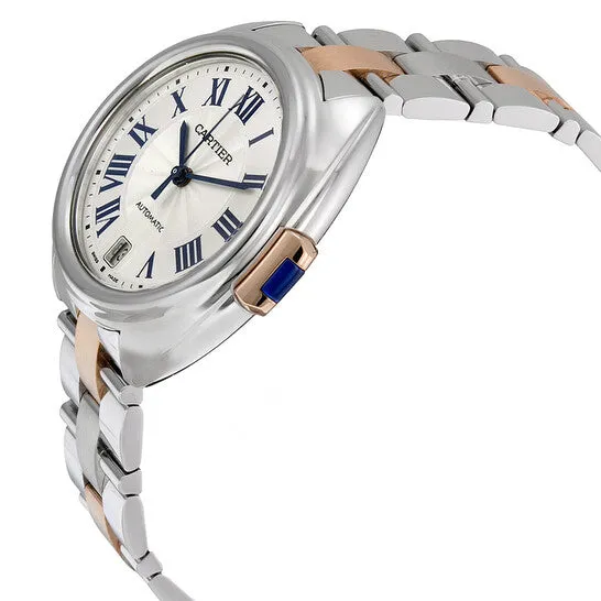 Watches JMS always Original Cartier Cle Automatic Silver Dial Ladies Watch W2CL0003 Watches JMS always Original Cartier Cle Automatic Silver Dial Ladies Watch W2CL0003