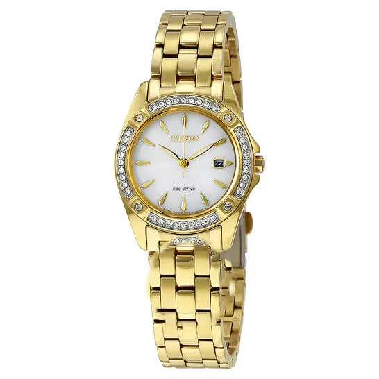 Watches JMS always Original Citizen Silhouette Crystal Champagne Dial Lades Watch EW235259P Watches JMS always Original Citizen Silhouette Crystal Champagne Dial Lades Watch EW235259P
