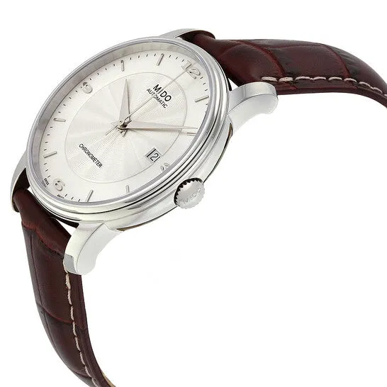 Watches JMS always Original Mido Baroncelli III Automatic Silver Dial Brown Leather Mens Watch M0104081603710 Watches JMS always Original Mido Baroncelli III Automatic Silver Dial Brown Leather Mens Watch M0104081603710