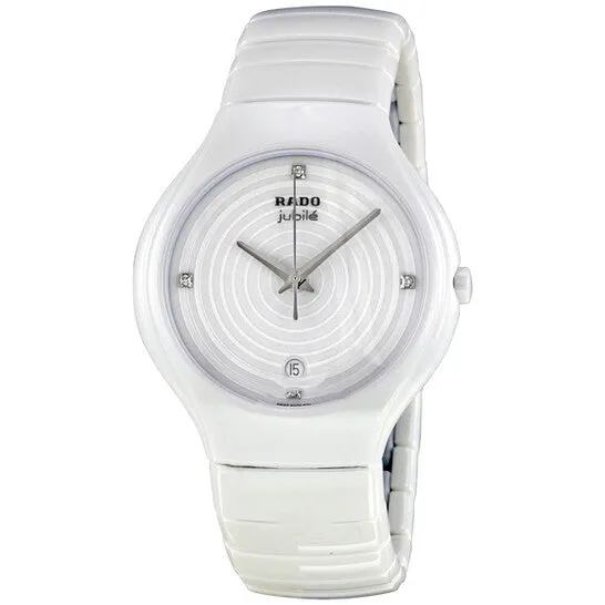 Watches JMS always Original Rado True White Dial Creamic Ladies Watch R27695712 Watches JMS always Original Rado True White Dial Creamic Ladies Watch R27695712