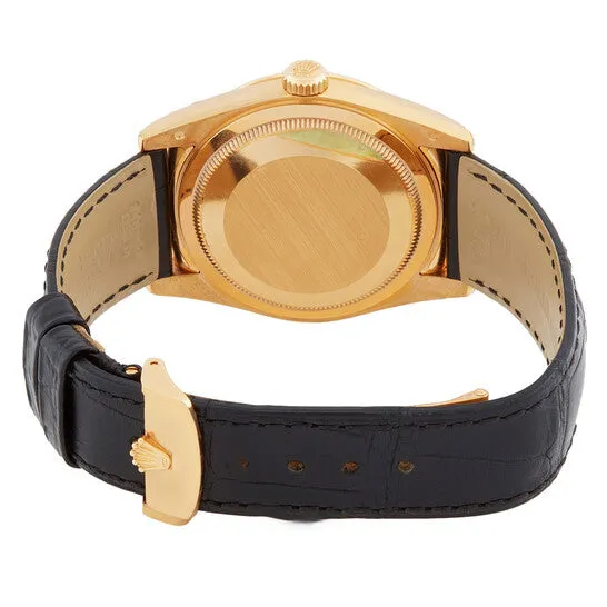Watches JMS always Original Rolex Day Date Cognac Dial 18K Yellow Gold Leather Mens Watch 118138COL Watches JMS always Original Rolex Day Date Cognac Dial 18K Yellow Gold Leather Mens Watch 118138COL