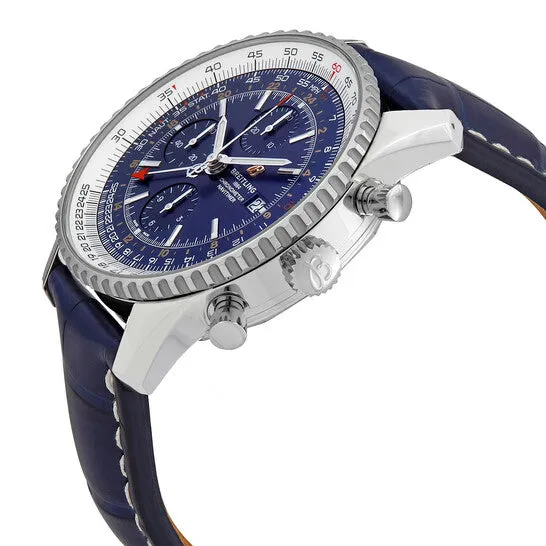 Watches Original Breitling Navitimer 1 Chronograph GMT 46 Automatic Blue Dial Watch A24322121C2P1 JMS always Watches Original Breitling Navitimer 1 Chronograph GMT 46 Automatic Blue Dial Watch A24322121C2P1 JMS always