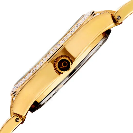 Watches Original Burgi Quartz Black Mother of Pearl Dial Ladies Watch BUR185YG JMS always Watches Original Burgi Quartz Black Mother of Pearl Dial Ladies Watch BUR185YG JMS always