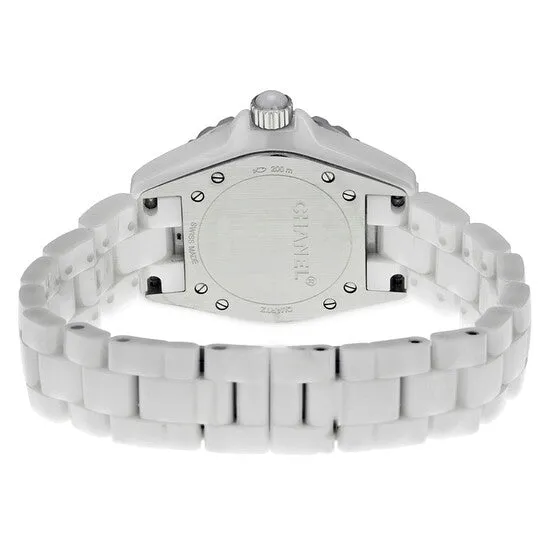 Watches Original Chanel J12 Diamond Bezel White Ceramic Ladies Watch H2429 JMS always Watches Original Chanel J12 Diamond Bezel White Ceramic Ladies Watch H2429 JMS always
