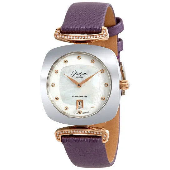 Watches Original Glashutte Pavonina Mother of Pearl Dial Diamond Ladies Watch 10301080602 JMS always Watches Original Glashutte Pavonina Mother of Pearl Dial Diamond Ladies Watch 10301080602 JMS always
