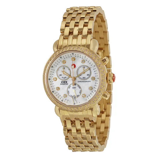 Watches Original Michele CSX36 Day Diamond Goldplated Ladies Watch MWW03M000141 JMS always Watches Original Michele CSX36 Day Diamond Goldplated Ladies Watch MWW03M000141 JMS always