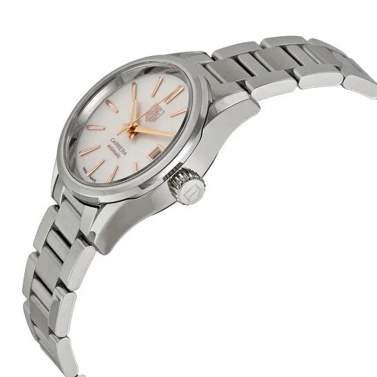 Watches Original Tag Heuer Carrera Automatic Silver Dial Ladies Watch WAR2412BA0776 JMS always Watches Original Tag Heuer Carrera Automatic Silver Dial Ladies Watch WAR2412BA0776 JMS always