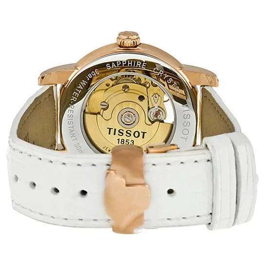 Watches Original Tissot Lady Heart White Dial Automatic White Leather Ladies Watch T0502073601700 JMS always Watches Original Tissot Lady Heart White Dial Automatic White Leather Ladies Watch T0502073601700 JMS always